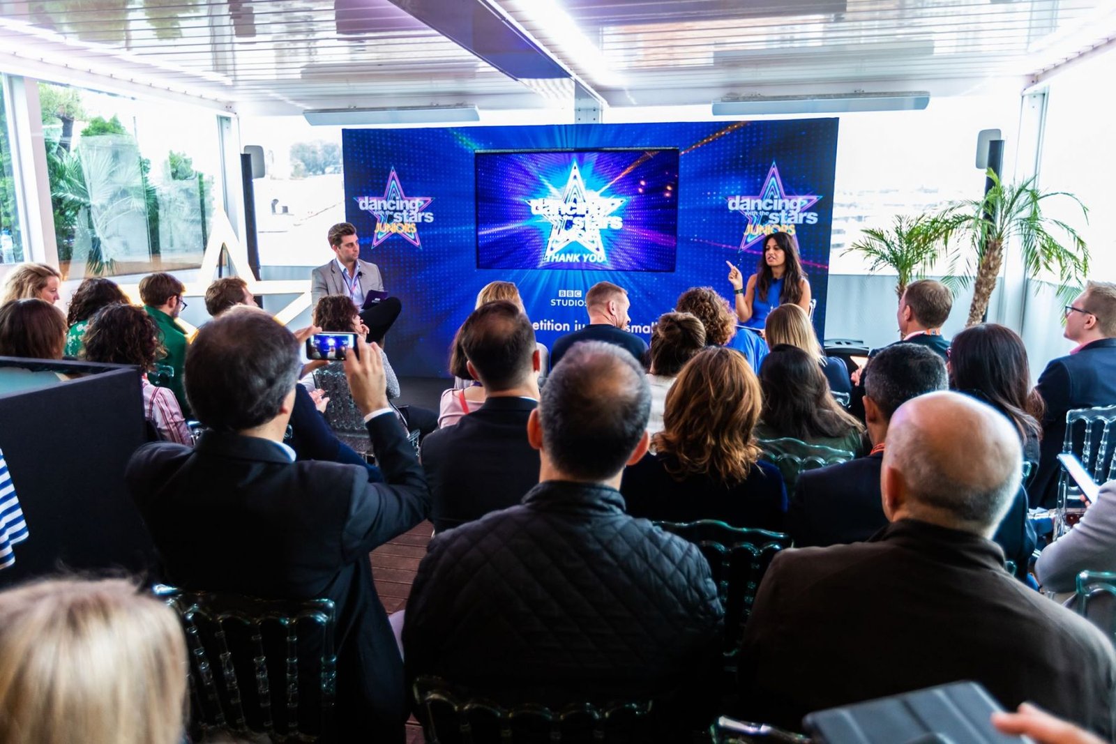 A live Dancing With The Stars masterclass with an audience